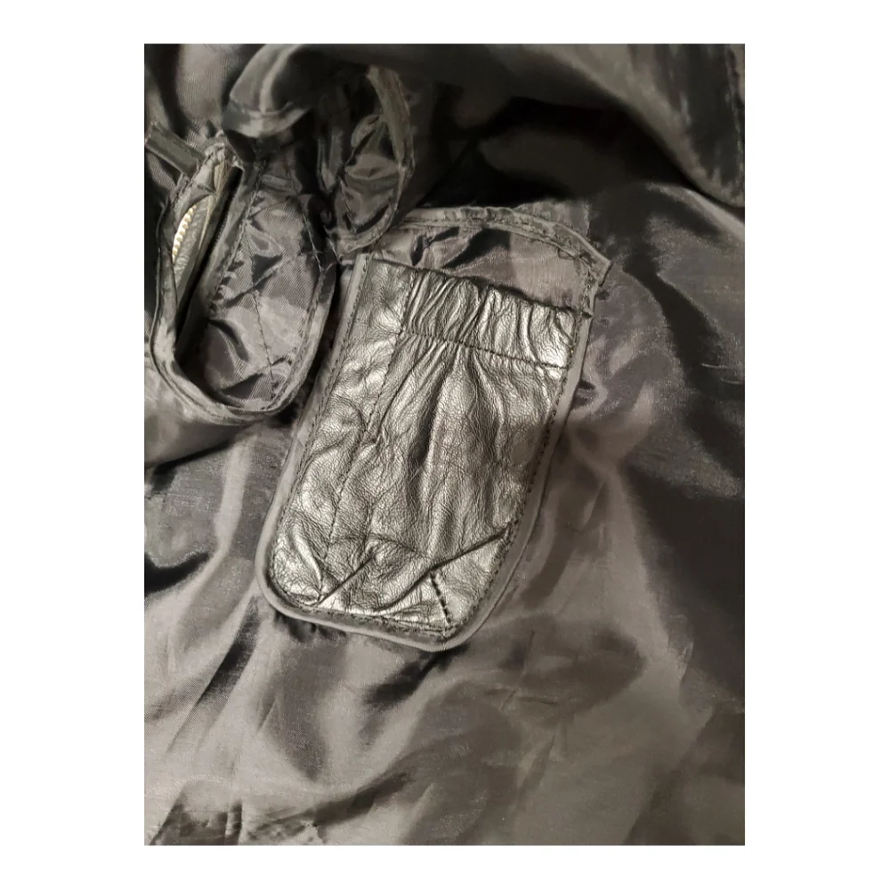 Jamin Leather Jacket w/inlays and Removable Liner Men's XXL Motorcycle Coat - Picture 10 of 10